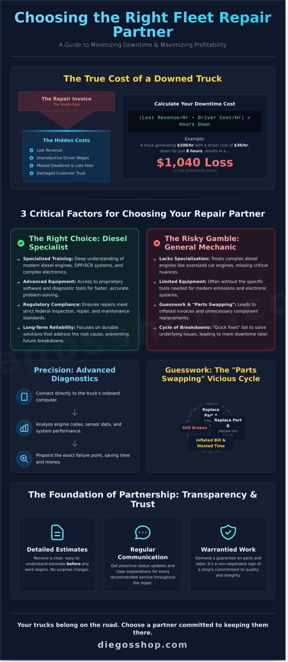 Cost-Effective Fleet Truck Repair That Minimizes Downtime