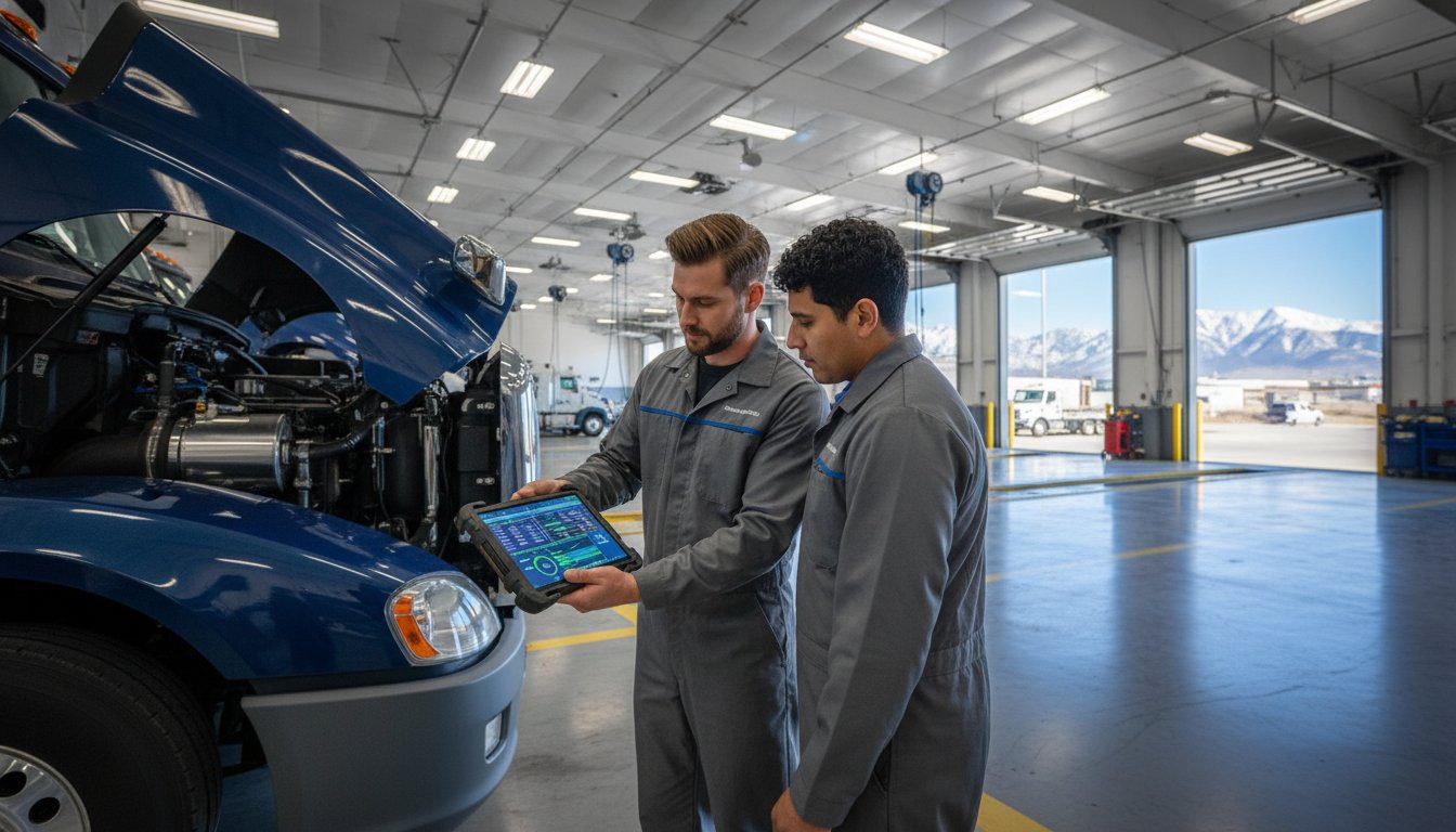Choosing a Fleet Maintenance Provider in Utah: The ROI of Proactive Diesel Care